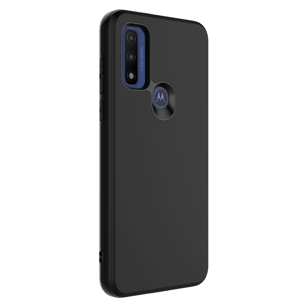 AMPD Classic Slim Dual Layer Case for Motorola Moto G Play (2023) Black