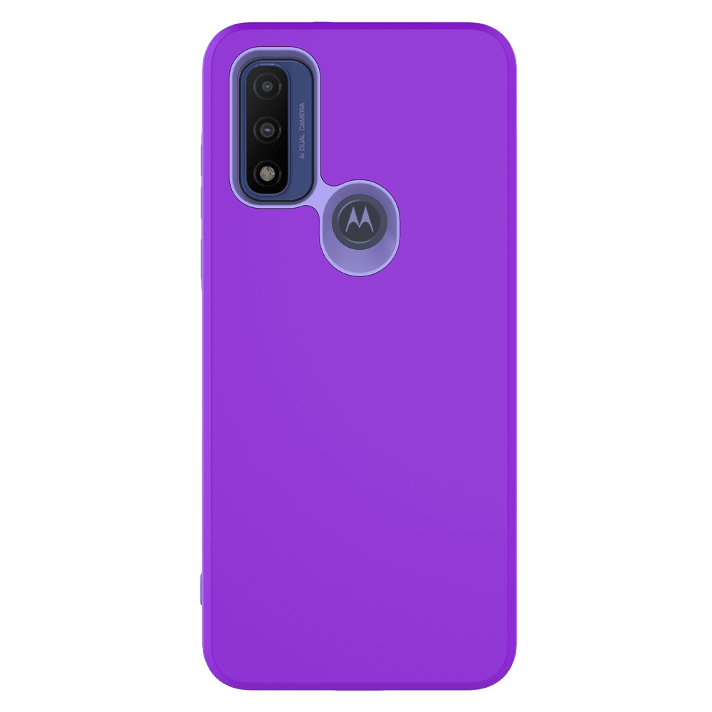 AMPD Classic Slim Dual Layer Case for Motorola Moto G Play (2023) Purple