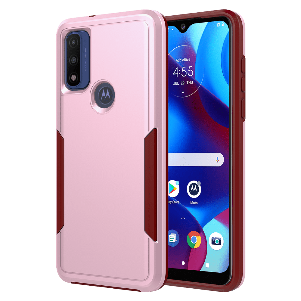 AMPD Military Drop Case for Motorola Moto G Play (2023) Pink