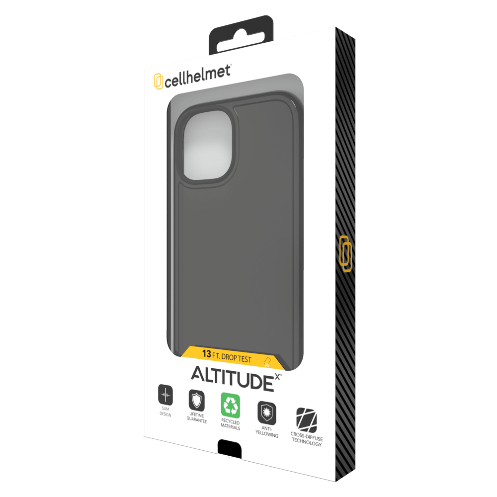 cellhelmet Altitude X Case for Apple iPhone 15 Pro Max Onyx Black