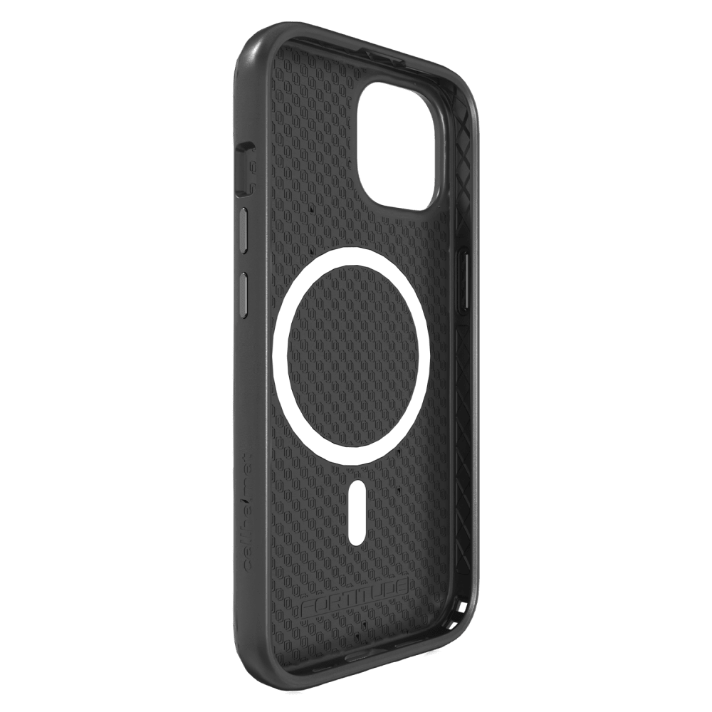 cellhelmet Fortitude MagSafe Case for Apple iPhone 15 Onyx Black
