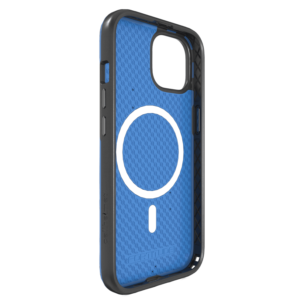 cellhelmet Fortitude MagSafe Case for Apple iPhone 15 Bermuda Blue