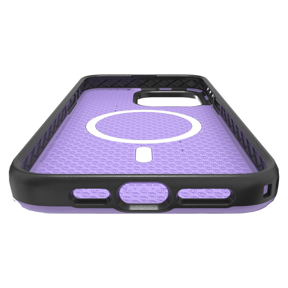 cellhelmet Fortitude MagSafe Case for Apple iPhone 15 Pro Max Midnight Lilac