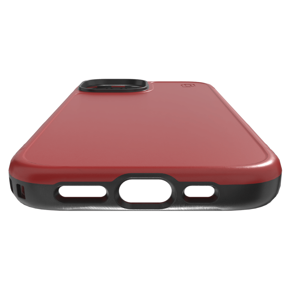 cellhelmet Fortitude MagSafe Case for Apple iPhone 15 Scarlett Red