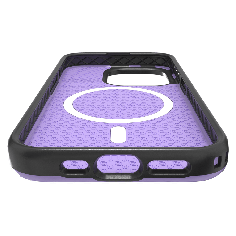 cellhelmet Fortitude MagSafe Case for Apple iPhone 15 Pro Midnight Lilac