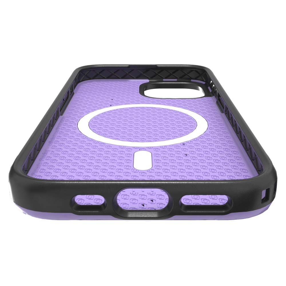 cellhelmet Fortitude MagSafe Case for Apple iPhone 15 Midnight Lilac