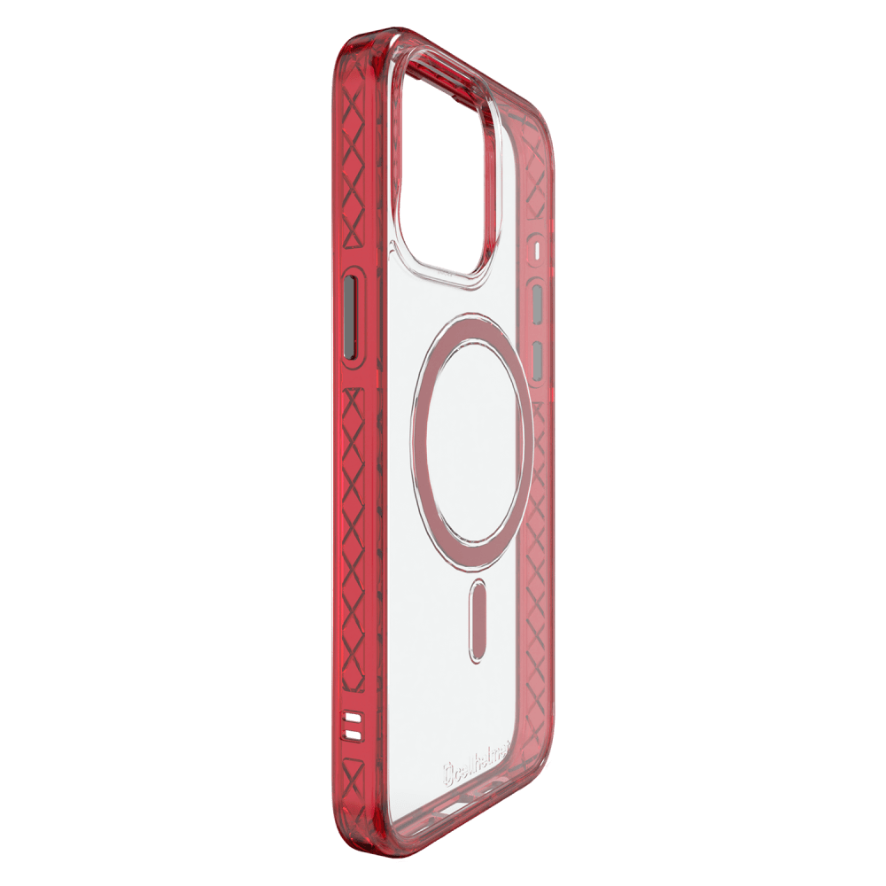 cellhelmet Magnitude MagSafe Case for Apple iPhone 15 Pro Max Scarlett Red