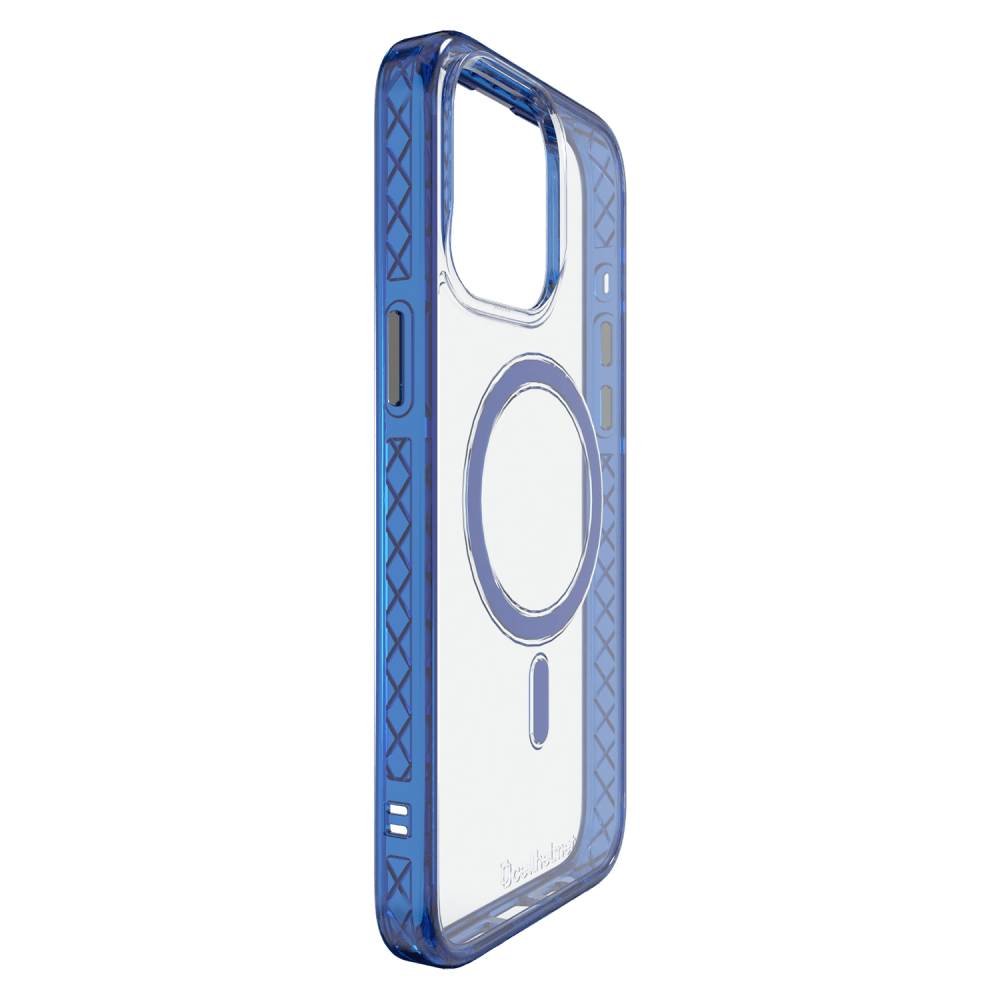 cellhelmet Magnitude MagSafe Case for Apple iPhone 15 Pro Max Bermuda Blue