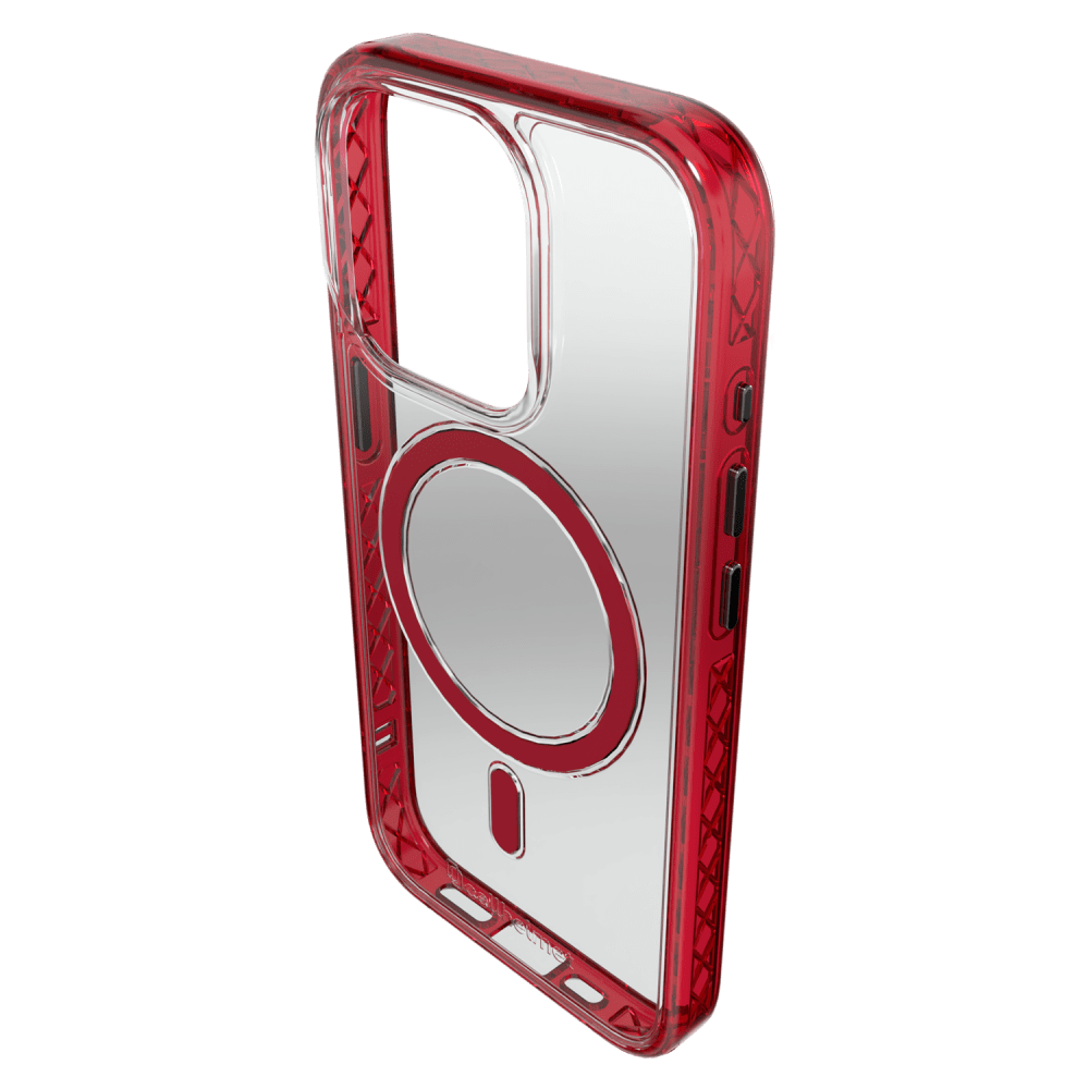 cellhelmet Magnitude MagSafe Case for Apple iPhone 15 Pro Scarlett Red