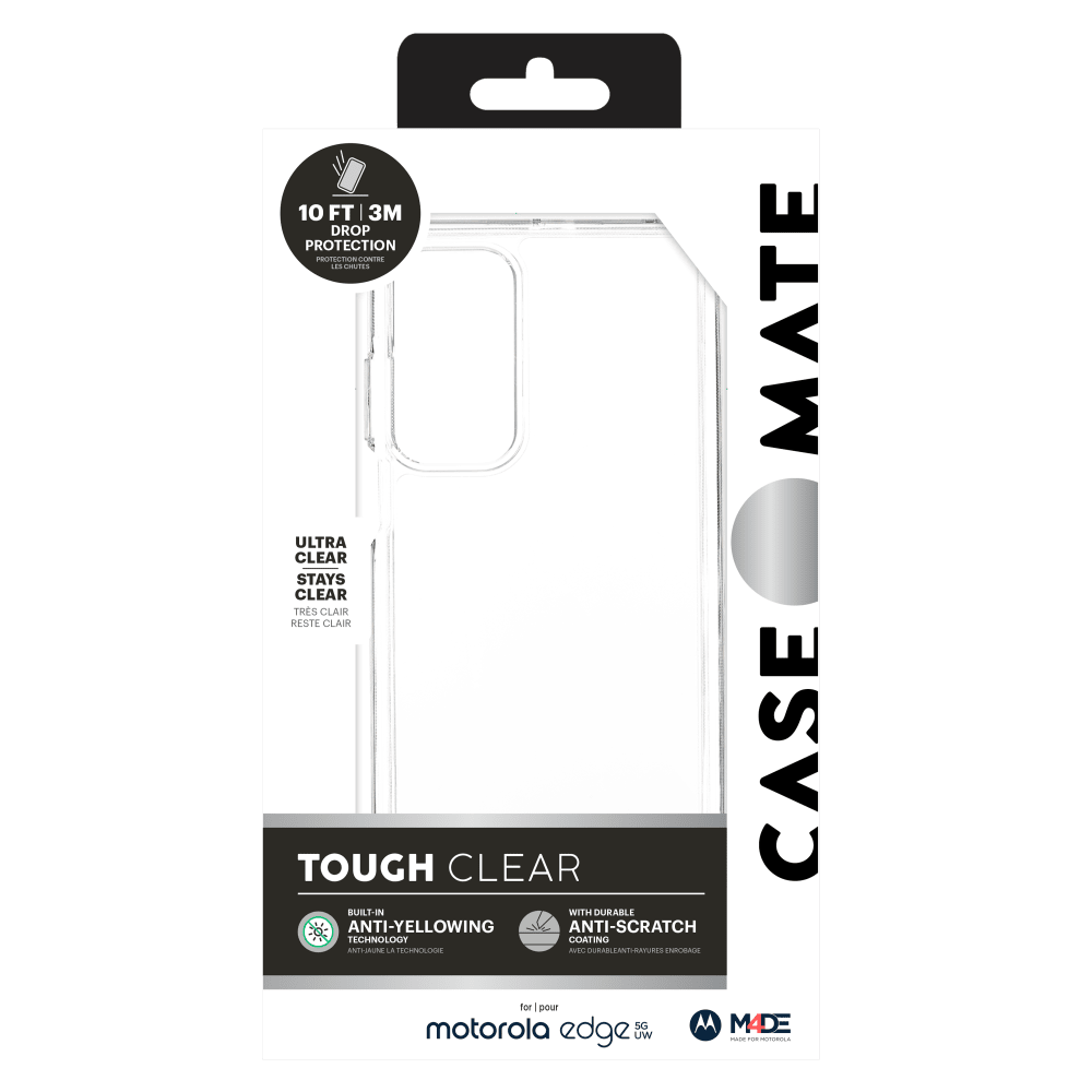 Case-Mate Tough Case for Motorola Edge (2021) / Edge 5G UW Clear