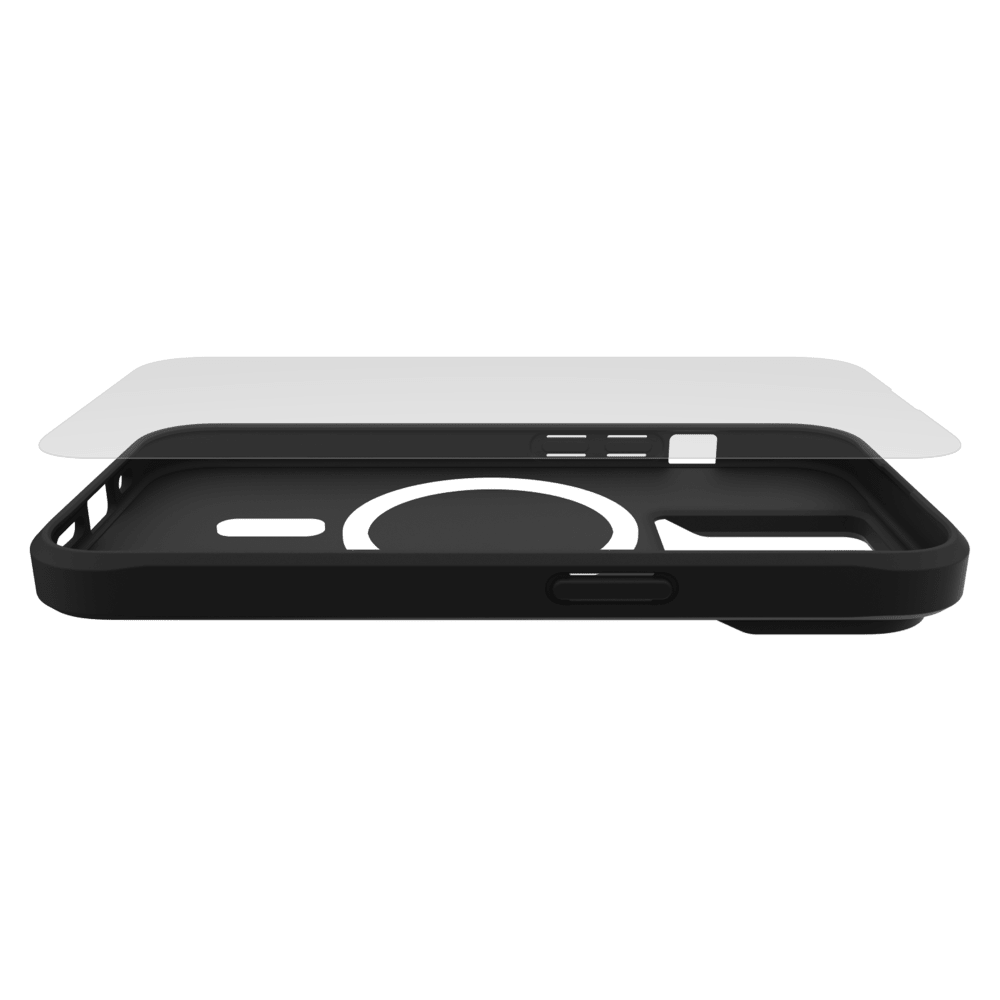 Case-Mate Protection Pack Tough Case and Glass Screen Protector for Apple iPhone 15 Pro Black
