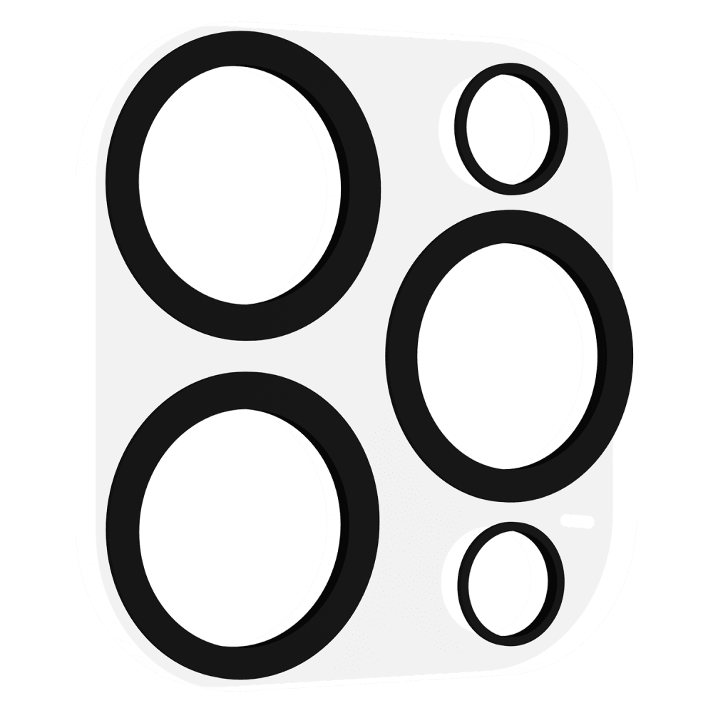 Case-Mate Rear Camera Lens Glass Protector for Apple iPhone 15 Pro / iPhone 15 Pro Max Clear