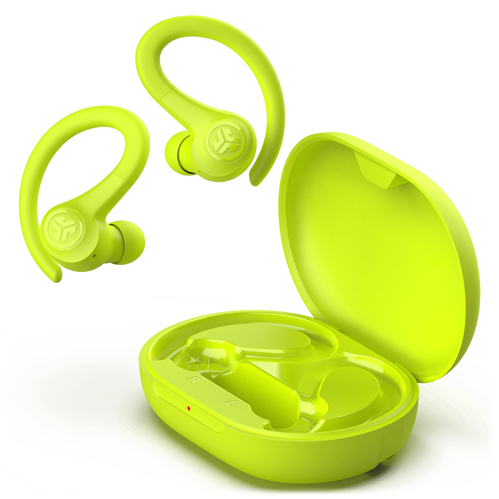 JLab Go Air Sport True Wireless In Ear Earbuds Neon Yellow