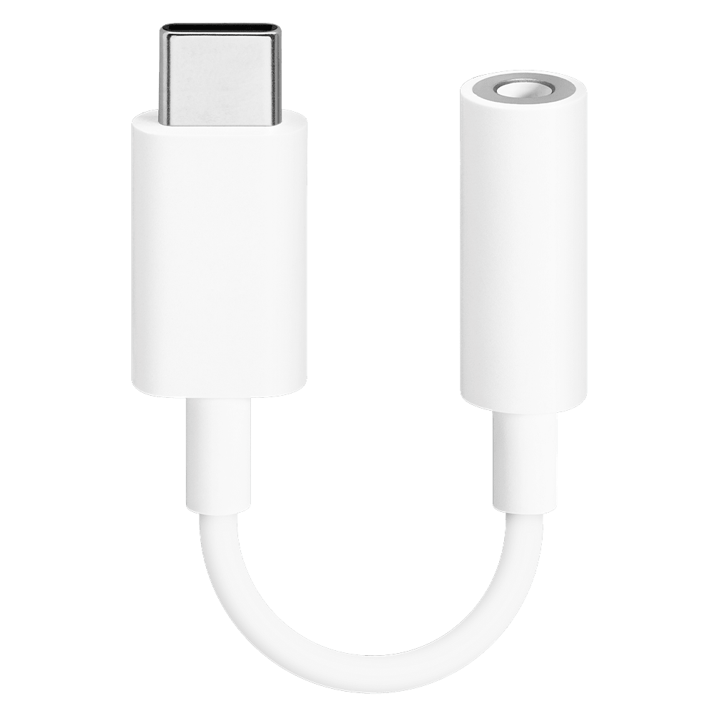 Google 3.5mm Audio Adapter for USB C Devices White