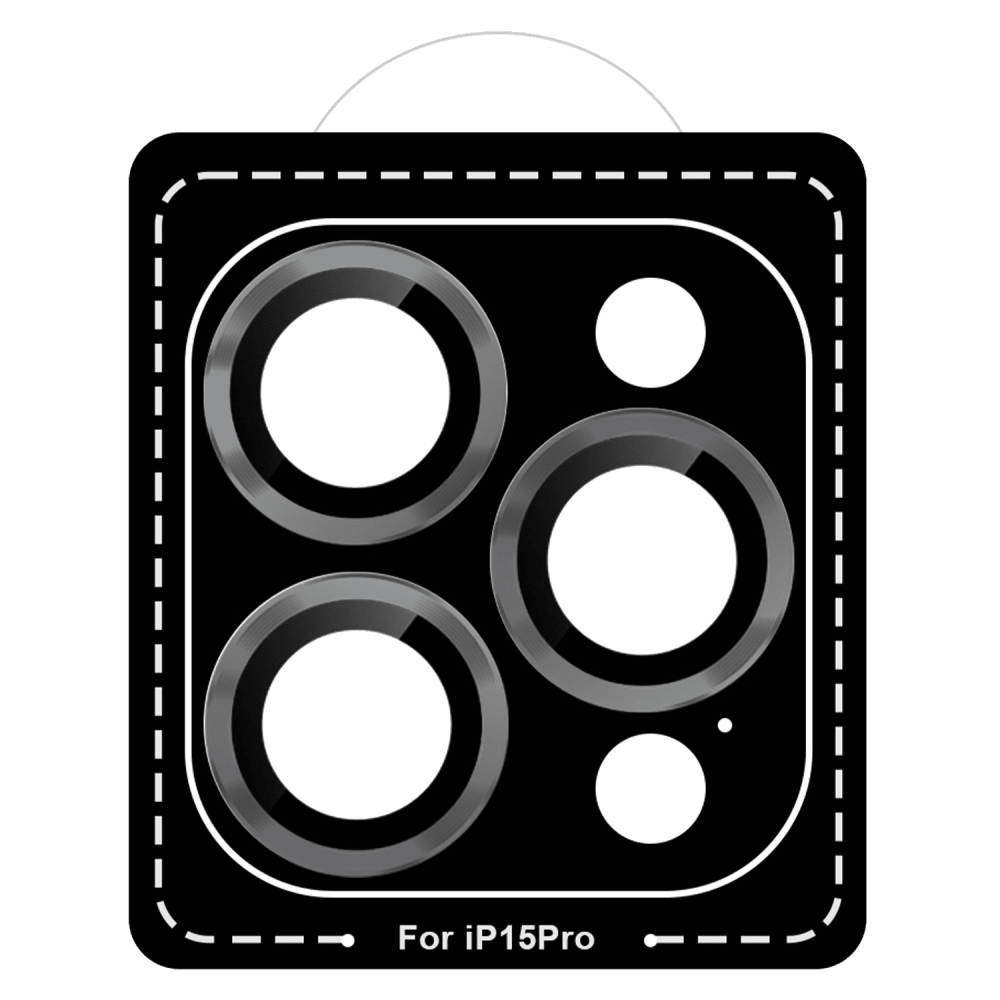 Gadget Guard Camera Lens Protector for Apple iPhone 15 Pro Black