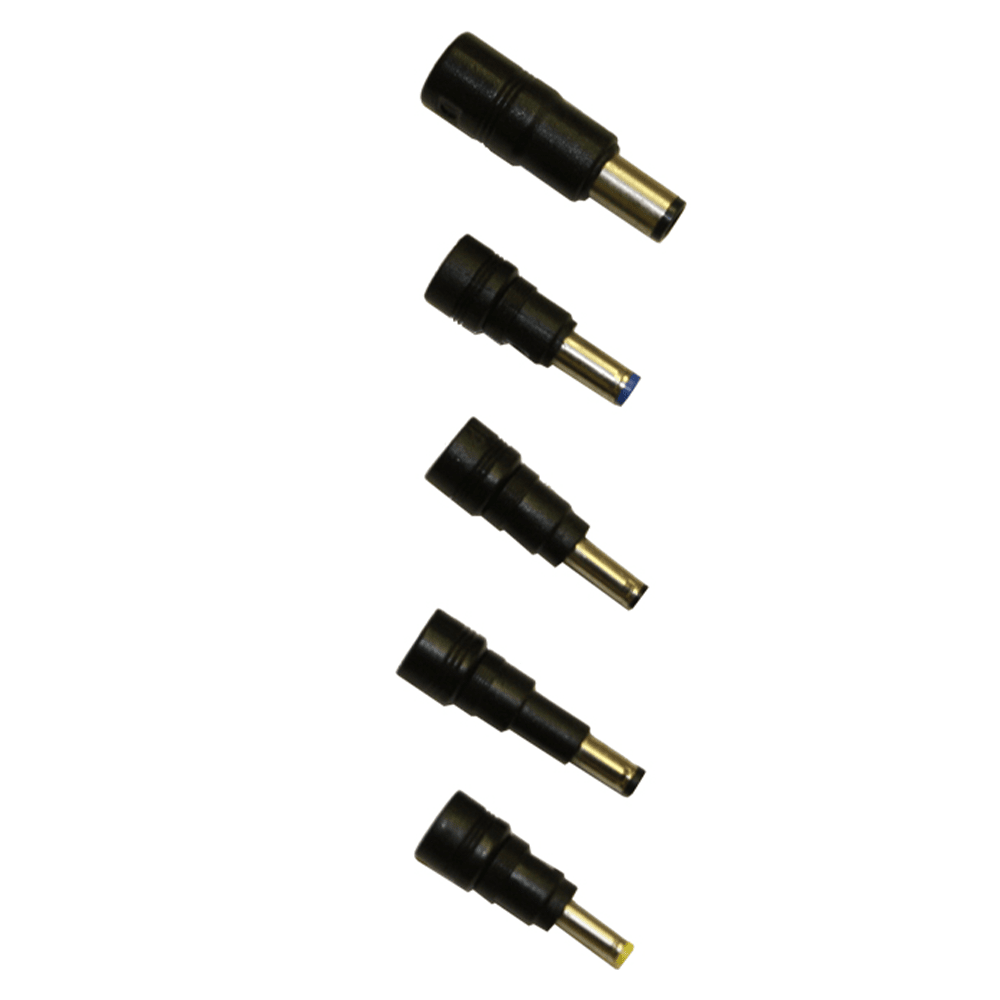 BTI AC Adapter 65W for Most HP Devices Includes 5 Interchangeable Tips Not Retail Packaged Black