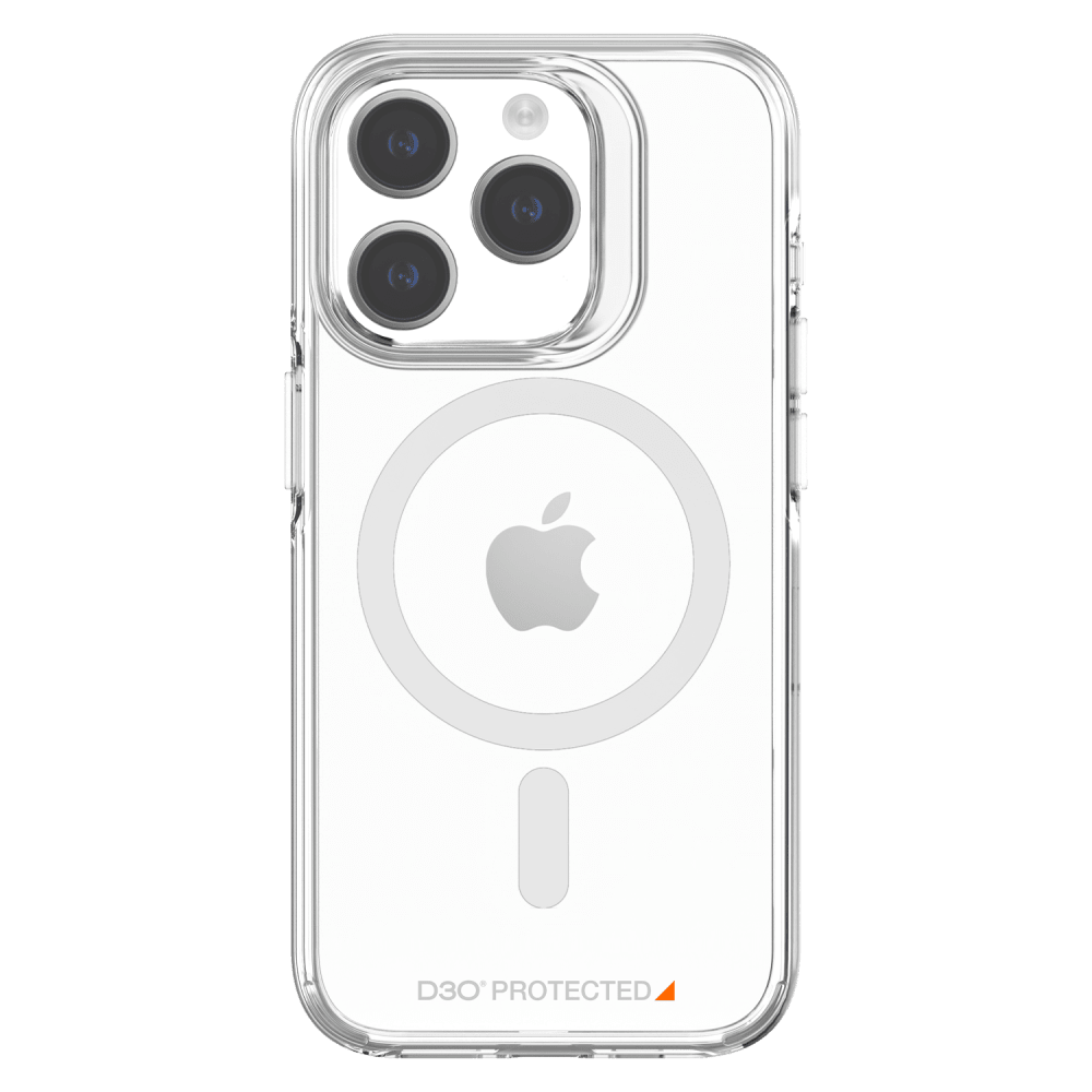 AXS Crystal Shield D30 MagSafe Case for Apple iPhone 15 Pro Clear