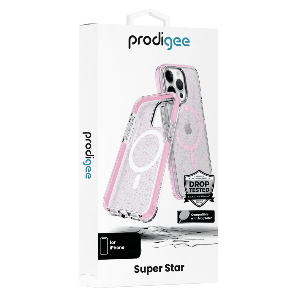 prodigee Superstar MagSafe Case for Apple iPhone 15 Pro Max Rose