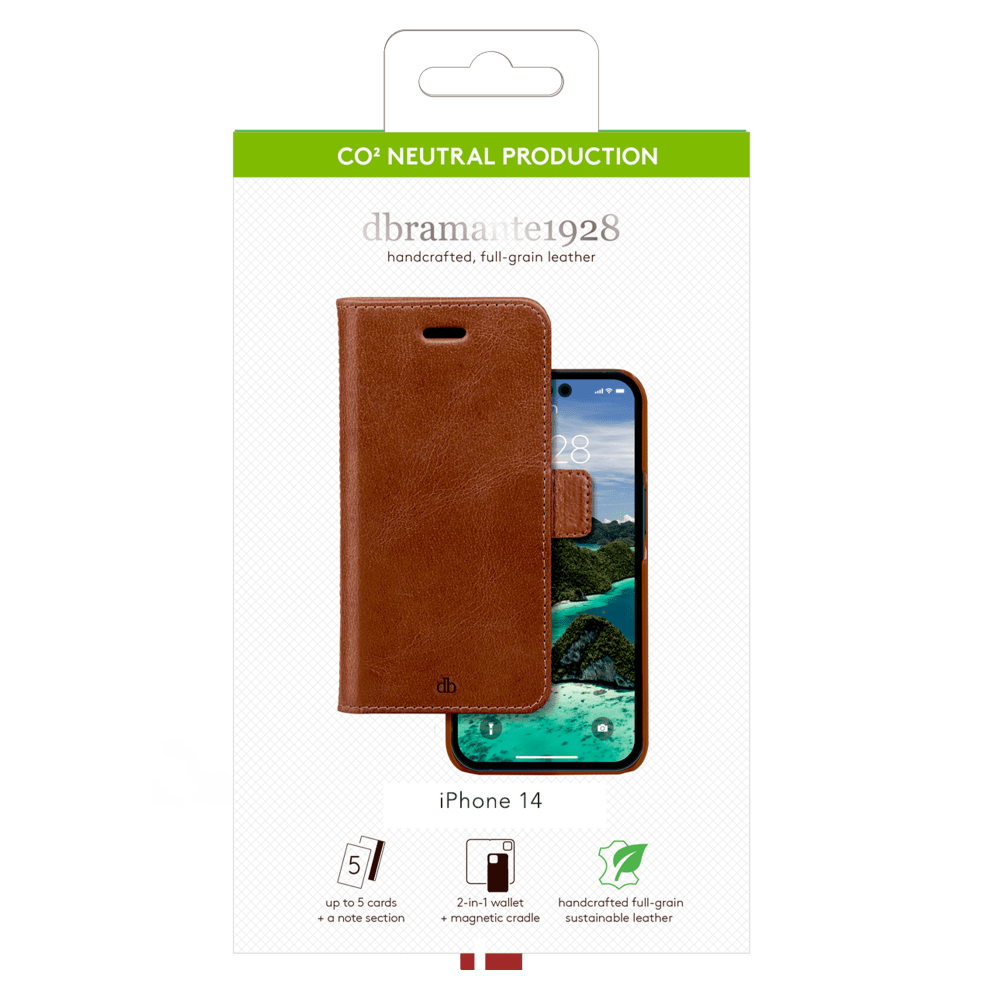 dbramante1928 Lynge Case for Apple iPhone 15 Tan