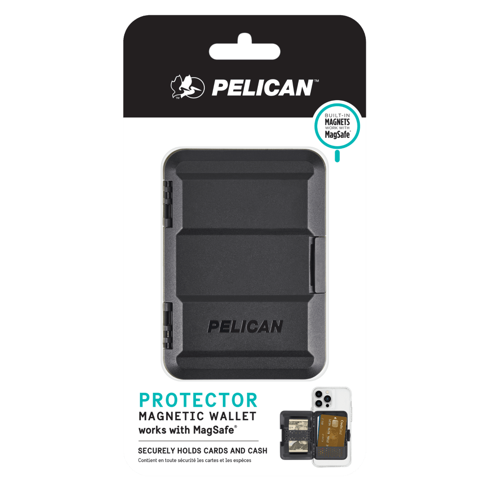 Pelican MagSafe Protector Magnetic Wallet Black