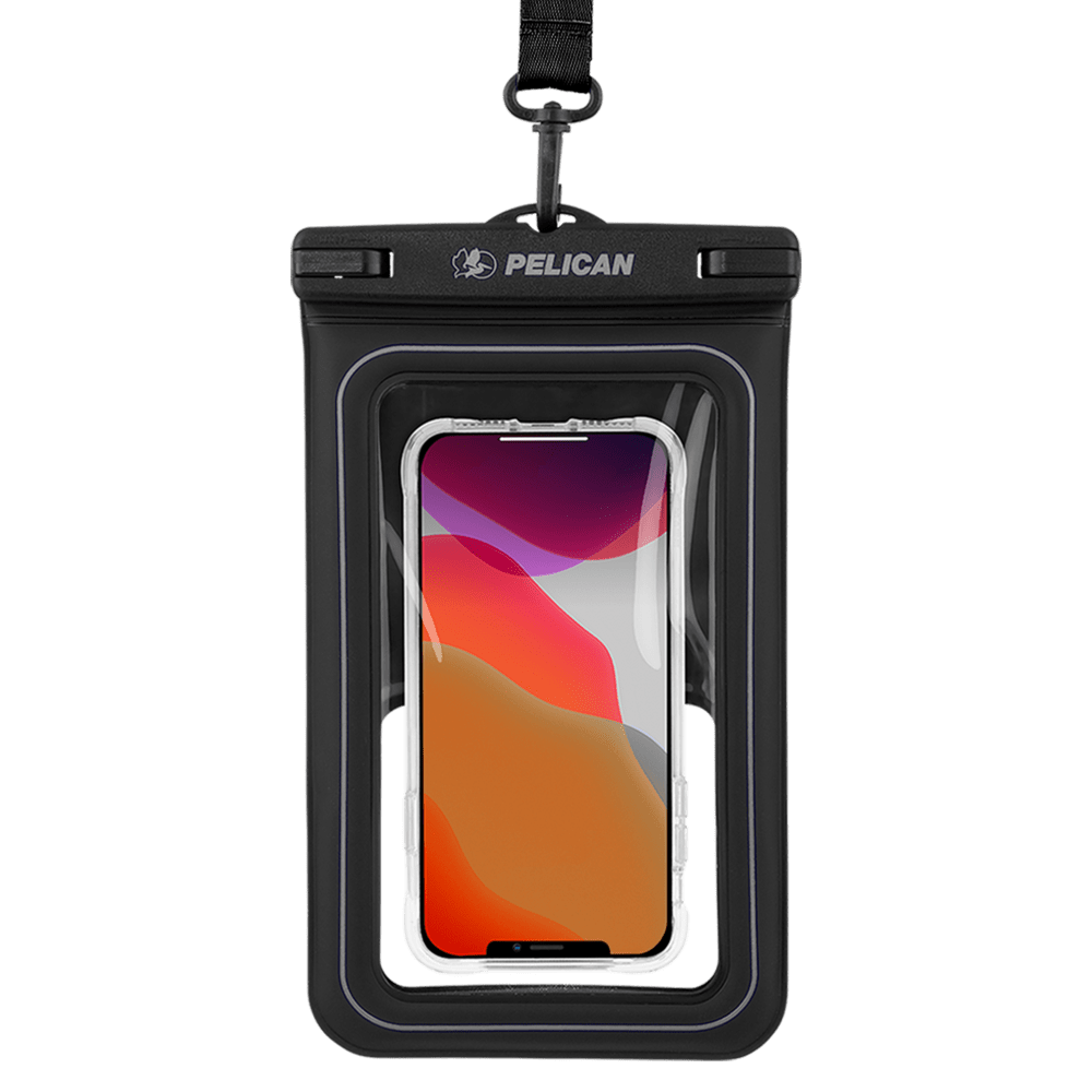 Pelican Marine Waterproof Floating Phone Pouch XL Stealth Black