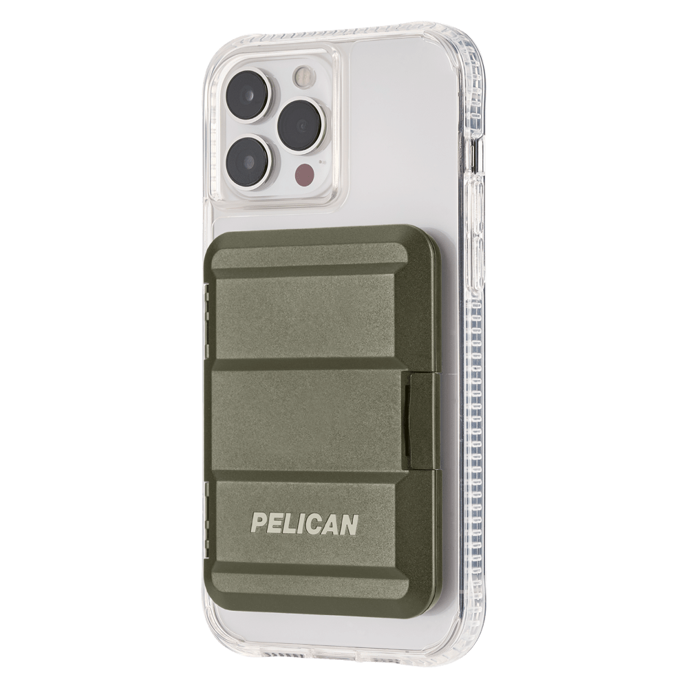 Pelican MagSafe Protector Magnetic Wallet OD Green